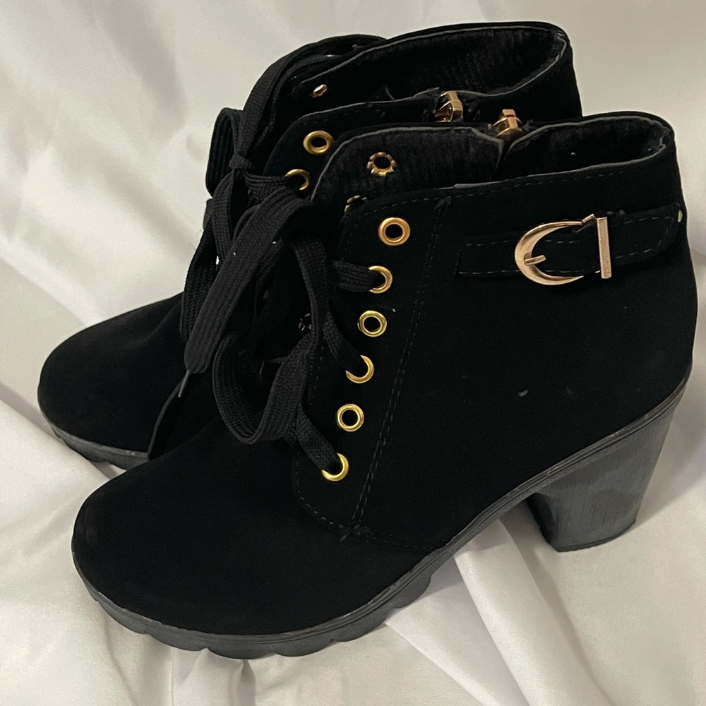 Black booties